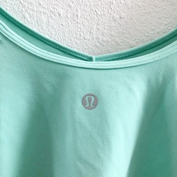 LULULEMON Align T-Shirt in Wild Mint Size 12 - Picture 5 of 10